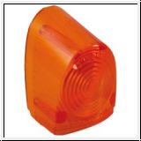 Rear flasher lens, amber  -  XK150 late, MK2, Misc