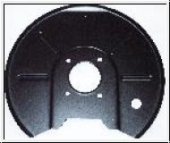 Backplate, brake disc, RH, front  -  MGB/C
