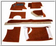 Carpet set, red, LHD  -  AH BH BN1