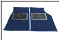 Fußraum-Teppichmatten, Paar, blau  -  AH BH BN2