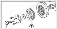 Crankshaft pulley  -  E-Type S1 4.2