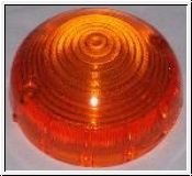 Lens, flasher, amber, front & side lamps  -  TR250