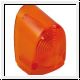 Rear flasher lens, amber  -  XK150 late, MK2, Misc