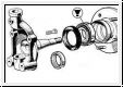 Wheel bearing, inner, front hub  -  AH BH BN1 / BN4&BN6