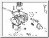 Brass valve, O-ring Stromberg carburettor - E-Type S2/S3 5.3 V12